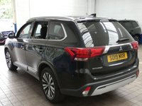 USED 2019 19 MITSUBISHI OUTLANDER 2.0 EXCEED 5d 148 BHP APP SAT NAV LEATHER HEATED SEATS 360 CAMERA CRUISE CONTROL PARKING SENSORS 1 OWNER EXCELLENT SERVICE HISTORY MITSUBISHI WARRANTY TILL AUG 2024