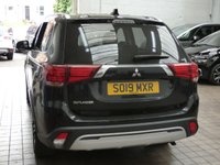 USED 2019 19 MITSUBISHI OUTLANDER 2.0 EXCEED 5d 148 BHP APP SAT NAV LEATHER HEATED SEATS 360 CAMERA CRUISE CONTROL PARKING SENSORS 1 OWNER EXCELLENT SERVICE HISTORY MITSUBISHI WARRANTY TILL AUG 2024