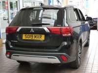 USED 2019 19 MITSUBISHI OUTLANDER 2.0 EXCEED 5d 148 BHP APP SAT NAV LEATHER HEATED SEATS 360 CAMERA CRUISE CONTROL PARKING SENSORS 1 OWNER EXCELLENT SERVICE HISTORY MITSUBISHI WARRANTY TILL AUG 2024