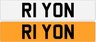 USED NUMBER PLATE PLATE 