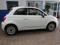 USED 2017 67 FIAT 500 1.2 LOUNGE 3d 69 BHP SUNROOF ANDROID APPLE CARPLAY CRUISE CONTROL PARKING SENSORS 2 OWNERS SERVICE HISTORY