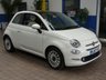 USED 2017 67 FIAT 500 1.2 LOUNGE 3d 69 BHP SUNROOF ANDROID APPLE CARPLAY CRUISE CONTROL PARKING SENSORS 2 OWNERS SERVICE HISTORY