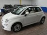 USED 2017 67 FIAT 500 1.2 LOUNGE 3d 69 BHP SUNROOF ANDROID APPLE CARPLAY CRUISE CONTROL PARKING SENSORS 2 OWNERS SERVICE HISTORY