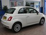 USED 2017 67 FIAT 500 1.2 LOUNGE 3d 69 BHP SUNROOF ANDROID APPLE CARPLAY CRUISE CONTROL PARKING SENSORS 2 OWNERS SERVICE HISTORY