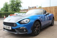 USED 2018 68 ABARTH 124 1.4 SPIDER MULTIAIR 2d 168 BHP VIEW AND RESERVE ONLINE OR CALL 01527-853940 FOR MORE INFO.