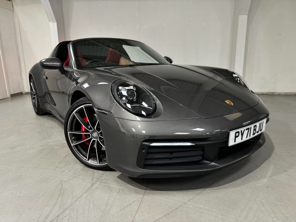 USED 2021 71 PORSCHE 911 3.0 TARGA 4S 2d 444 BHP STUNNING 1 OWNER TARGA 4S