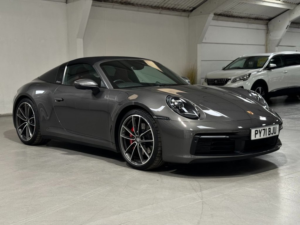USED 2021 71 PORSCHE 911 3.0 TARGA 4S 2d 444 BHP STUNNING 1 OWNER TARGA 4S
