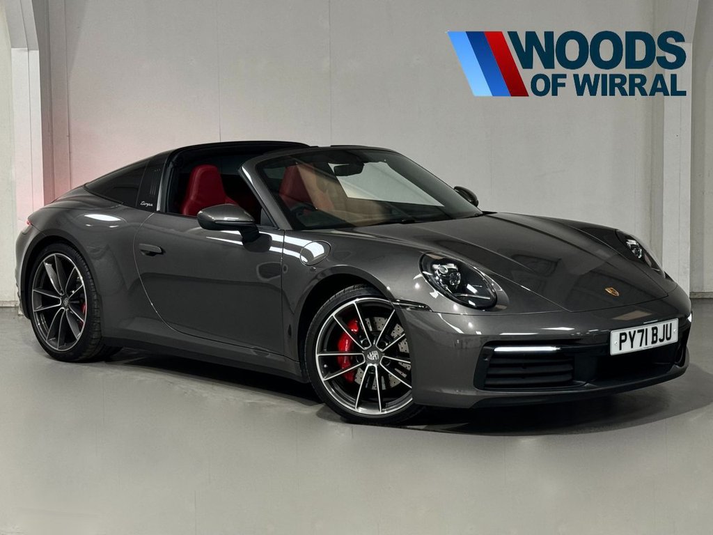 USED 2021 71 PORSCHE 911 3.0 TARGA 4S 2d 444 BHP STUNNING 1 OWNER TARGA 4S