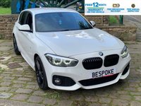 USED 2017 67 BMW 1 SERIES 2.0 118D M SPORT SHADOW EDITION 5d 147 BHP 2017/67reg BMW 118D M-SPORT 'SHADOW EDITION' 5DR - AUTOMATIC - SATELLITE NAVIGATION - GLOSS BLACK ALLOYS - HARMAN KARDEN SYSTEM - 1 FORMER KEEPER - LOTS OF SERVICE HISTORY