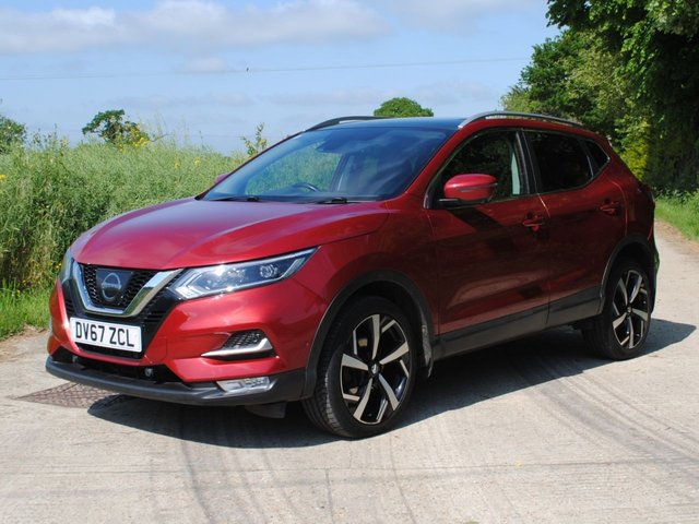 2017 67 Nissan Qashqai 1.6 DCI TEKNA XTRONIC 5d 128 BHP