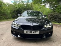 USED 2018 18 BMW 4 SERIES 3.0 430D M SPORT 2d 255 BHP ZERO DEPOSIT FINANCE AVAILABLE