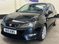 USED 2015 15 SEAT IBIZA 1.2 TSI FR NAVIGATION 5 DOOR 104 BHP &pound;35 TAX SATELLITE NAVIGATION