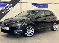 USED 2015 15 SEAT IBIZA 1.2 TSI FR NAVIGATION 5 DOOR 104 BHP &pound;35 TAX SATELLITE NAVIGATION