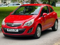 USED 2013 63 VAUXHALL CORSA 1.2 ENERGY AC 3d 83 BHP 