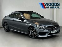 USED 2018 18 MERCEDES-BENZ C-CLASS 3.0 AMG C 43 4MATIC PREMIUM 2d 362 BHP PANROOF+SPORTS EXHAUST+PREMIUM