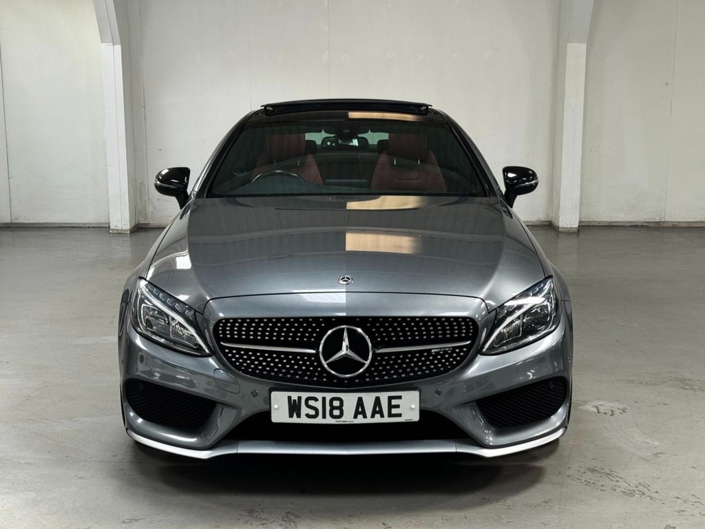 USED 2018 18 MERCEDES-BENZ C-CLASS 3.0 AMG C 43 4MATIC PREMIUM 2d 362 BHP PANROOF+SPORTS EXHAUST+PREMIUM