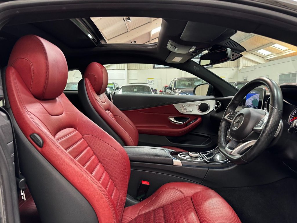 USED 2018 18 MERCEDES-BENZ C-CLASS 3.0 AMG C 43 4MATIC PREMIUM 2d 362 BHP PANROOF+SPORTS EXHAUST+PREMIUM