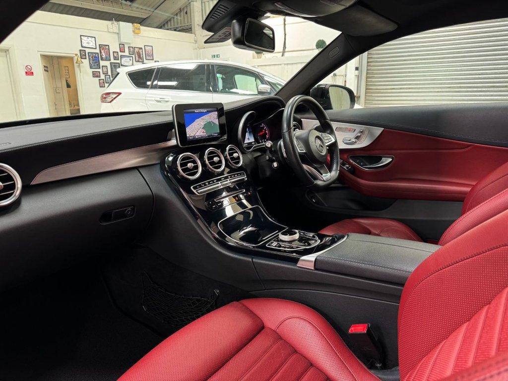 USED 2018 18 MERCEDES-BENZ C-CLASS 3.0 AMG C 43 4MATIC PREMIUM 2d 362 BHP PANROOF+SPORTS EXHAUST+PREMIUM