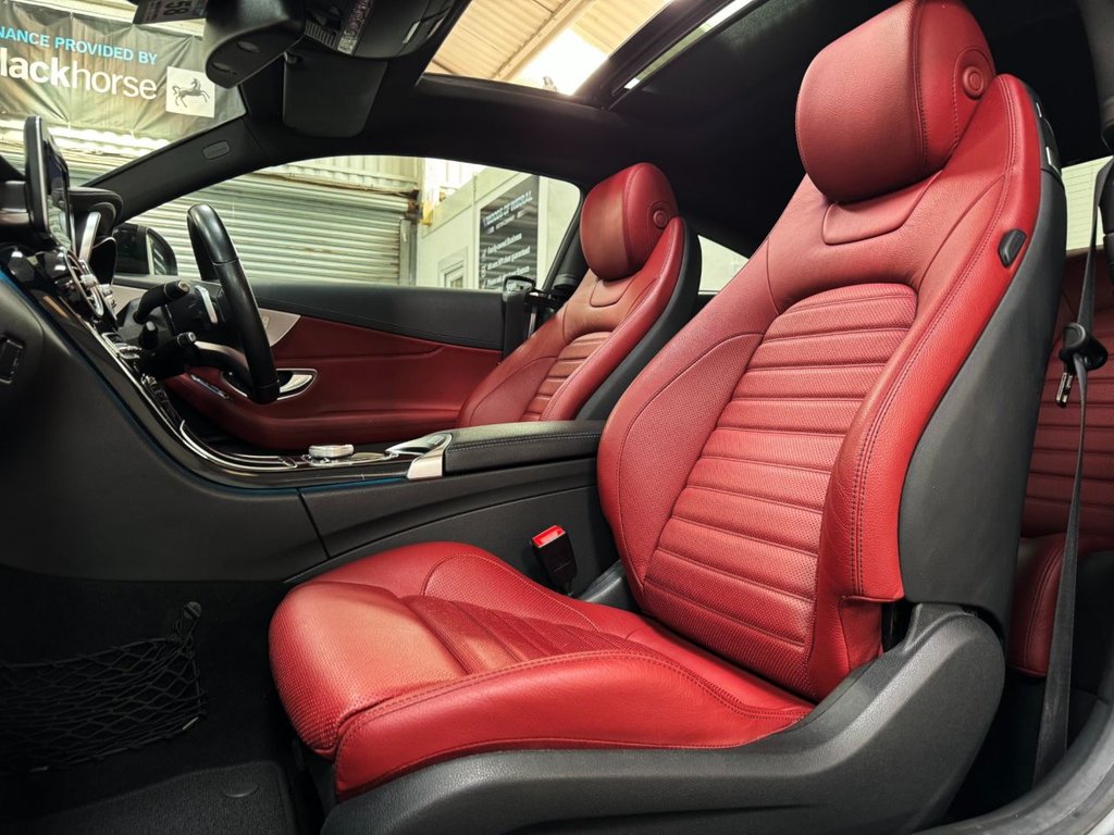 USED 2018 18 MERCEDES-BENZ C-CLASS 3.0 AMG C 43 4MATIC PREMIUM 2d 362 BHP PANROOF+SPORTS EXHAUST+PREMIUM