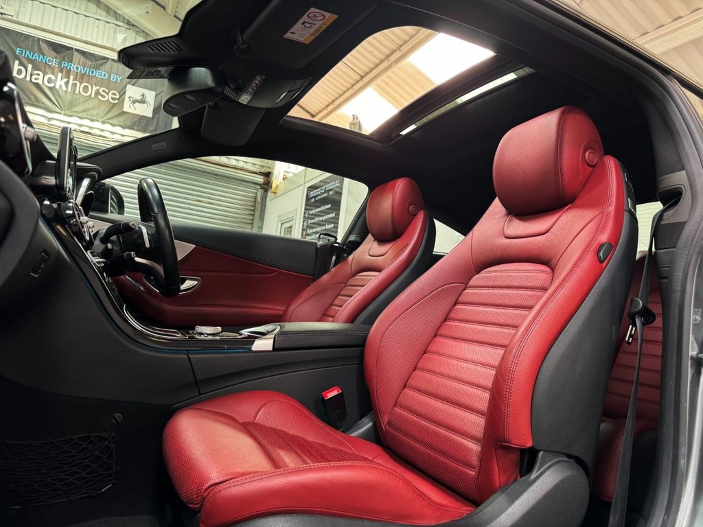 USED 2018 18 MERCEDES-BENZ C-CLASS 3.0 AMG C 43 4MATIC PREMIUM 2d 362 BHP PANROOF+SPORTS EXHAUST+PREMIUM