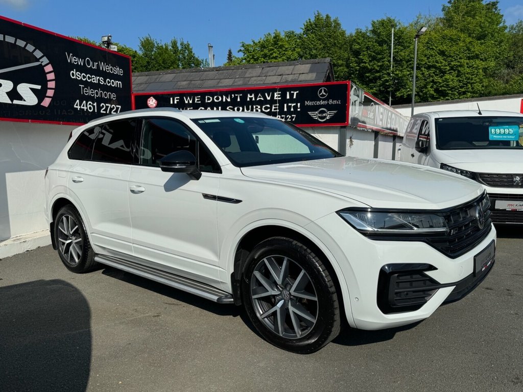 USED 2019 VOLKSWAGEN TOUAREG 3.0 V6 R-LINE TDI 5d 282 BHP PARKING CAM /SAT NAV/ LEATHER SEATS