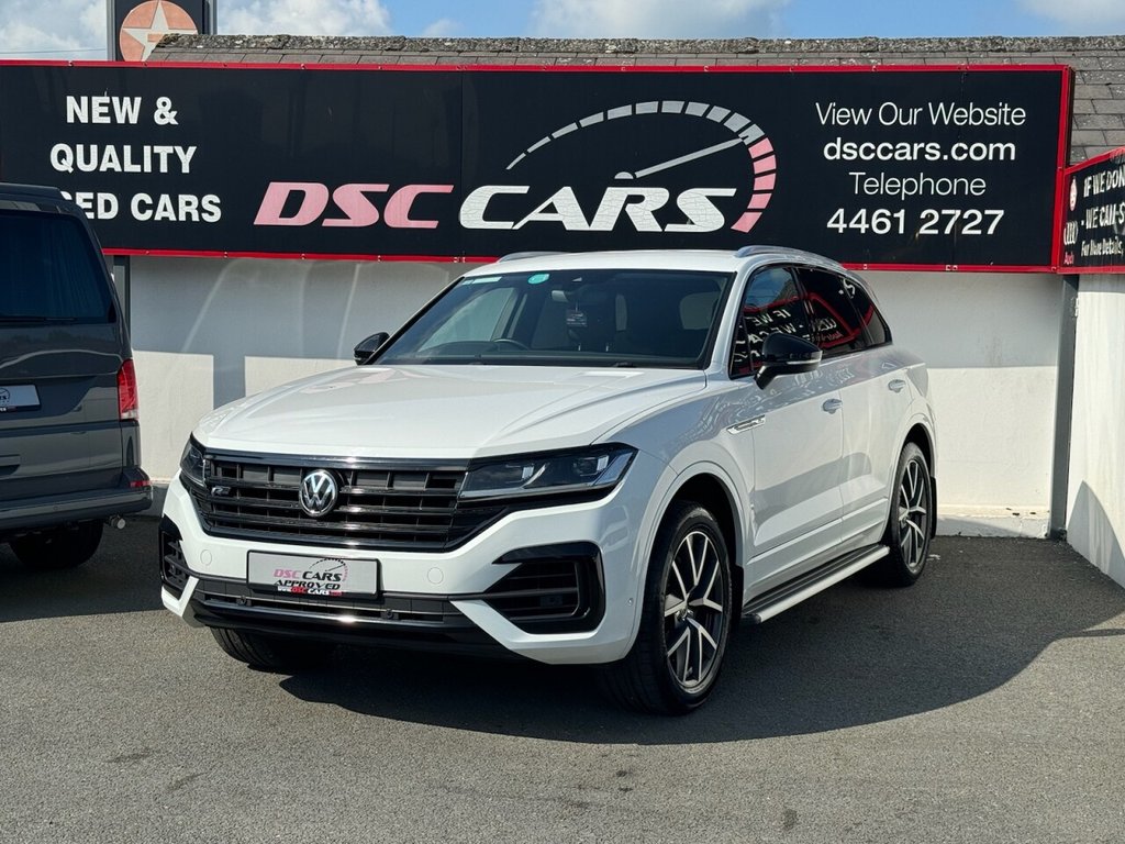 USED 2019 VOLKSWAGEN TOUAREG 3.0 V6 R-LINE TDI 5d 282 BHP PARKING CAM /SAT NAV/ LEATHER SEATS
