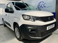 USED 2021 21 PEUGEOT PARTNER 1.5 BlueHDi 650 Professional Standard Panel Van 5dr Diesel Manual SWB Euro 6 (s/s) (75 bhp) P.Sensors,Cruise,DAB,ApplePlay