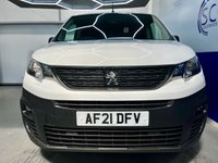 USED 2021 21 PEUGEOT PARTNER 1.5 BlueHDi 650 Professional Standard Panel Van 5dr Diesel Manual SWB Euro 6 (s/s) (75 bhp) P.Sensors,Cruise,DAB,ApplePlay