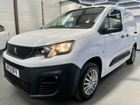 USED 2021 21 PEUGEOT PARTNER 1.5 BlueHDi 650 Professional Standard Panel Van 5dr Diesel Manual SWB Euro 6 (s/s) (75 bhp) P.Sensors,Cruise,DAB,ApplePlay