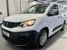 USED 2021 21 PEUGEOT PARTNER 1.5 BlueHDi 650 Professional Standard Panel Van 5dr Diesel Manual SWB Euro 6 (s/s) (75 bhp) P.Sensors,Cruise,DAB,ApplePlay