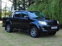 USED 2013 13 TOYOTA HI-LUX 3.0 INVINCIBLE 4X4 D-4D DCB 169 BHP www.suffolkcarcentre.co.uk - Located at Ilketshall