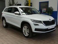 USED 2021 70 SKODA KODIAQ 1.5 SE L TSI 5d 148 BHP 7 SEATS SAT NAV PART LEATHER INTERIOR HEATED SEATS PARKING SENSORS 1 OWNER SERVICE HISTORY 6 MONTHS GOLD WARRANTY