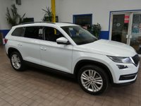 USED 2021 70 SKODA KODIAQ 1.5 SE L TSI 5d 148 BHP 7 SEATS SAT NAV PART LEATHER INTERIOR HEATED SEATS PARKING SENSORS 1 OWNER SERVICE HISTORY 6 MONTHS GOLD WARRANTY