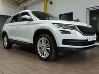 USED 2021 70 SKODA KODIAQ 1.5 SE L TSI 5d 148 BHP 7 SEATS SAT NAV PART LEATHER INTERIOR HEATED SEATS PARKING SENSORS 1 OWNER SERVICE HISTORY 6 MONTHS GOLD WARRANTY