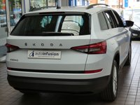 USED 2021 70 SKODA KODIAQ 1.5 SE L TSI 5d 148 BHP 7 SEATS SAT NAV PART LEATHER INTERIOR HEATED SEATS PARKING SENSORS 1 OWNER SERVICE HISTORY 6 MONTHS GOLD WARRANTY