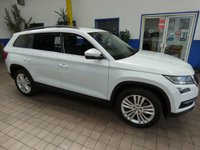 USED 2021 70 SKODA KODIAQ 1.5 SE L TSI 5d 148 BHP 7 SEATS SAT NAV PART LEATHER INTERIOR HEATED SEATS PARKING SENSORS 1 OWNER SERVICE HISTORY 6 MONTHS GOLD WARRANTY