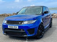 USED 2017 66 LAND ROVER RANGE ROVER SPORT 5.0 V8 SVR 5d 543 BHP 