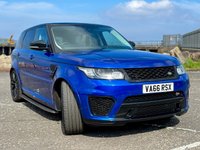 USED 2017 66 LAND ROVER RANGE ROVER SPORT 5.0 V8 SVR 5d 543 BHP 
