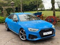 USED 2021 71 AUDI A4 2.0L TDI S LINE BLACK EDITION MHEV 4d 161 BHP 