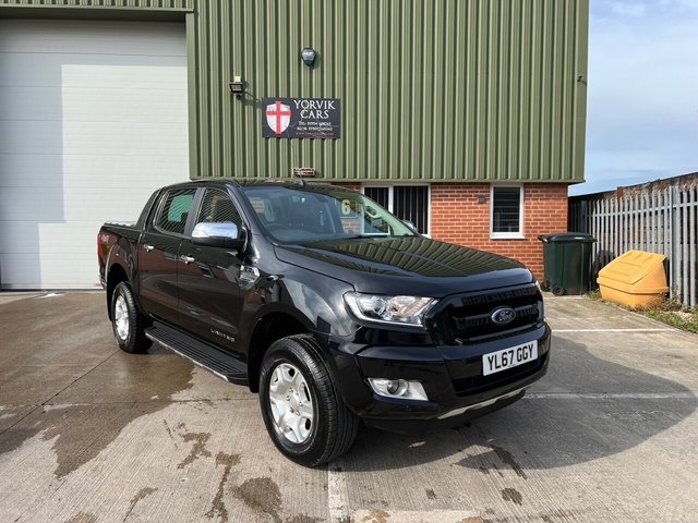 2018 67 Ford Ranger 2.2 LIMITED 4X4 DCB TDCI 4d 148 BHP