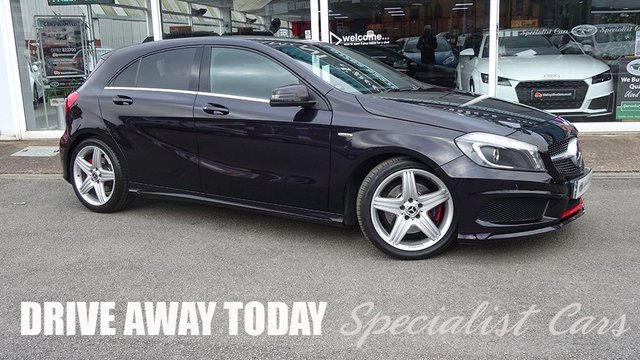 2014 64 Mercedes-Benz A-Class 2.0 A250 4MATIC ENGINEERED BY AMG 5d 211 BHP
