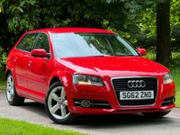 USED 2012 62 AUDI A3 1.6 SPORTBACK MPI TECHNIK 5d 101 BHP 