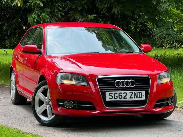 2012 62 Audi A3 1.6 SPORTBACK MPI TECHNIK 5d 101 BHP