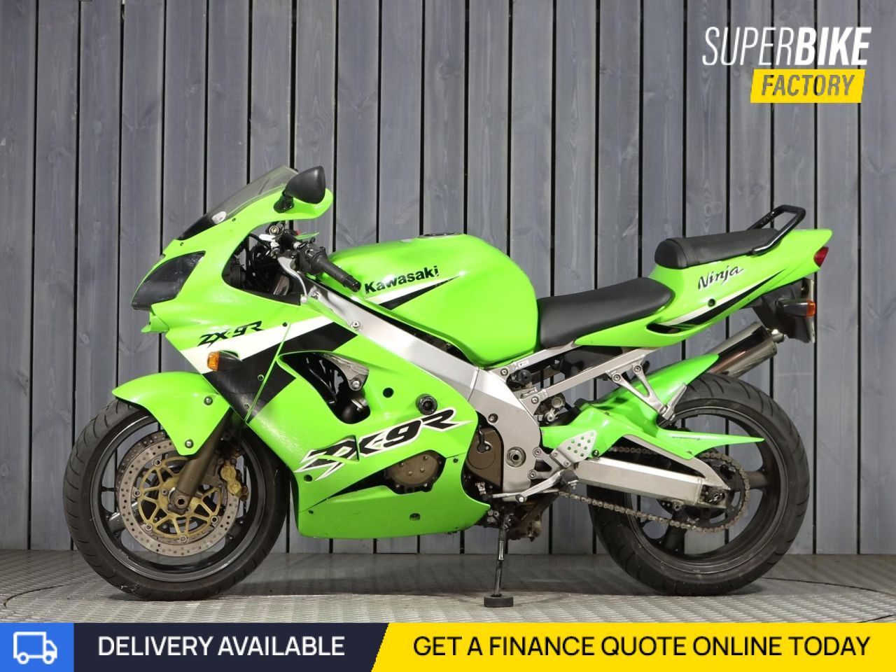2004 KAWASAKI ZX-9R GREEN with 24230 miles - Used Motorbikes