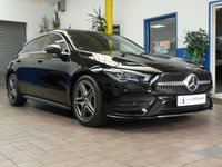 USED 2021 21 MERCEDES-BENZ CLA 1.3 CLA 180 AMG LINE PREMIUM PLUS 5d 135 BHP SAT NAV LEATHER HEATED SEATS PANORAMIC SUNROOF REAR CAMERA CRUISE CONTROL PARKING SENSORS 1 OWNER SERVICE HISTORY