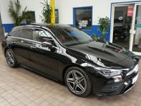 USED 2021 21 MERCEDES-BENZ CLA 1.3 CLA 180 AMG LINE PREMIUM PLUS 5d 135 BHP SAT NAV LEATHER HEATED SEATS PANORAMIC SUNROOF REAR CAMERA CRUISE CONTROL PARKING SENSORS 1 OWNER SERVICE HISTORY