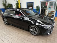 USED 2021 21 MERCEDES-BENZ CLA 1.3 CLA 180 AMG LINE PREMIUM PLUS 5d 135 BHP SAT NAV LEATHER HEATED SEATS PANORAMIC SUNROOF REAR CAMERA CRUISE CONTROL PARKING SENSORS 1 OWNER SERVICE HISTORY