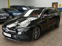 USED 2021 21 MERCEDES-BENZ CLA 1.3 CLA 180 AMG LINE PREMIUM PLUS 5d 135 BHP SAT NAV LEATHER HEATED SEATS PANORAMIC SUNROOF REAR CAMERA CRUISE CONTROL PARKING SENSORS 1 OWNER SERVICE HISTORY
