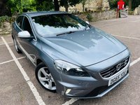 USED 2015 65 VOLVO V40 2.0 D2 R-DESIGN NAV 5d EURO 6 118 BHP LOW MILES+LEATHER+SAT NAV+ULEZ