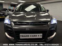 USED 2015 65 FORD KUGA 2.0 TITANIUM X TDCI 5d 177 BHP UK DELIVERY FLAT FEE &pound;175 (SUBJECT TO DEAL) *OVER 100 IMAGES ON OUR WEBSITE*BESPOKE FINANCE ARRANGED*PART EXCHANGE WELCOME*ALL VEHICLES HPI CLEAR